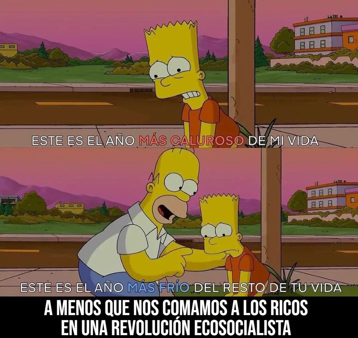 Solo sé una cosa, que estamos jodidos