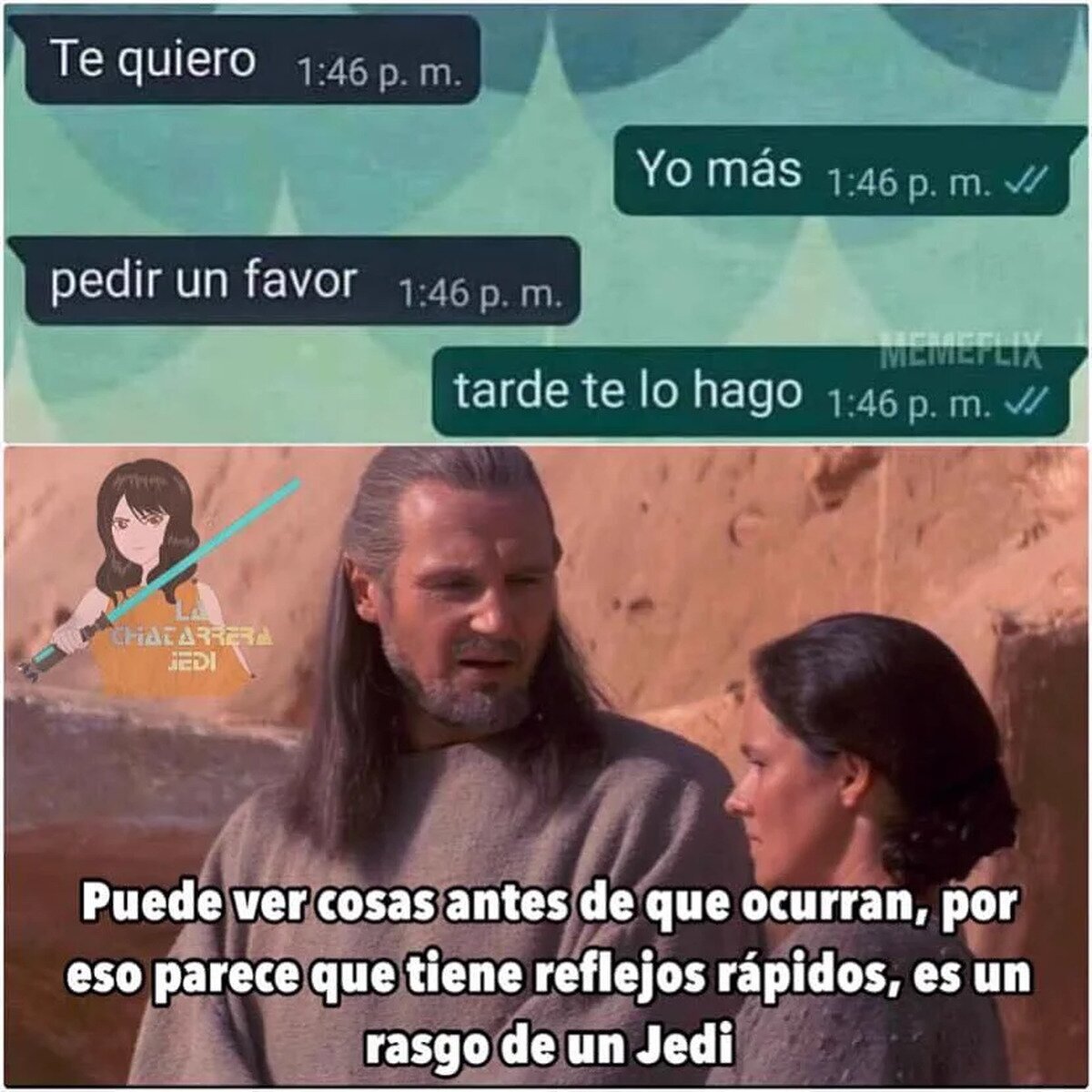 Bien bajado ese balón
