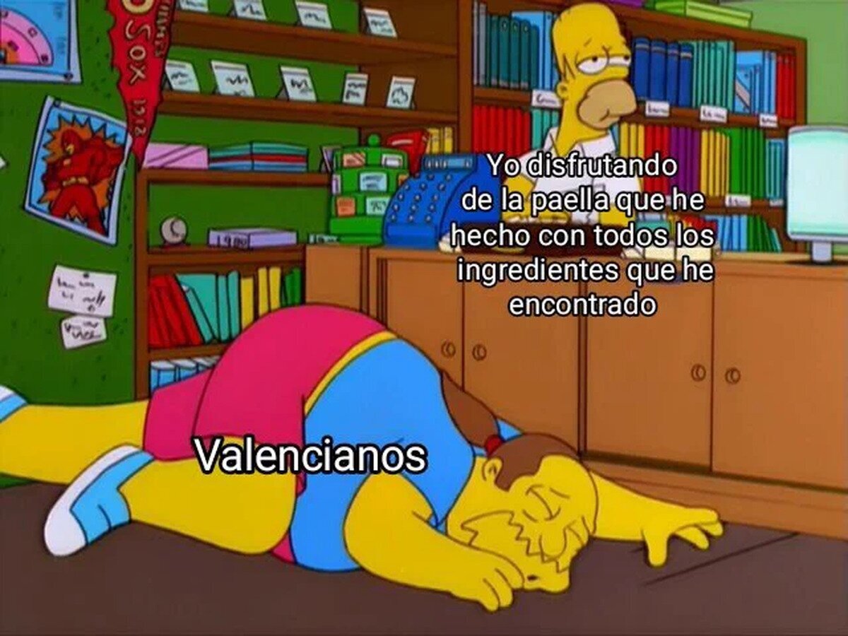 No les toques la paella