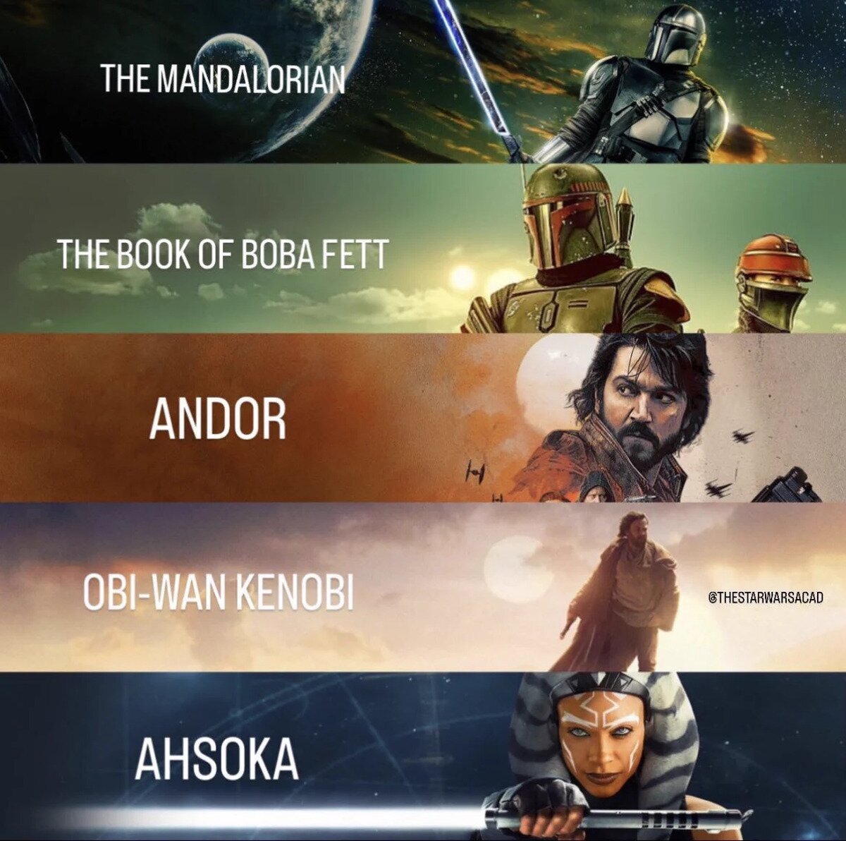 ¿Cuál es su serie favorita de Star Wars?