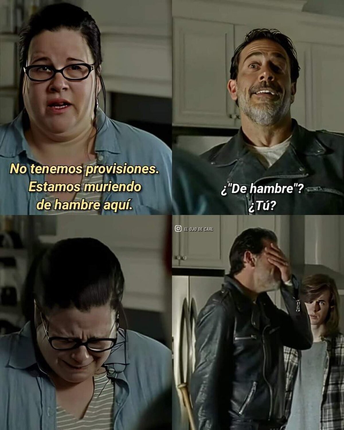 Negan se pasa