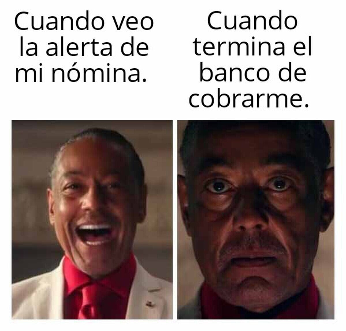 Lo que dura la nómina