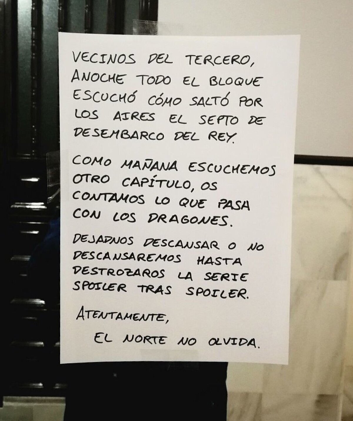 Los spoilers hieren más que las espadas