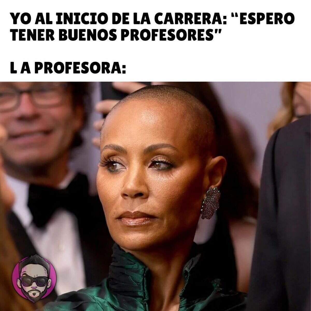 A todos nos ha tocado un profesor que nos hace perder el pelo por el estrés