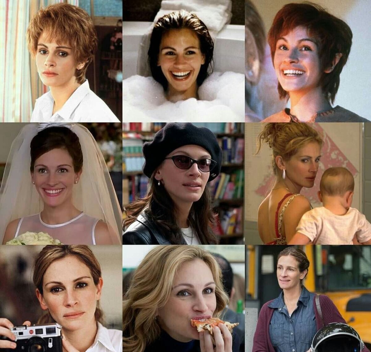 Julia Roberts la sonrisa de Hollywood cumple 56 años, marcó época en los 90 dejando su huella en el cine como pocas actrices