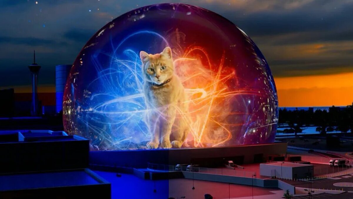 'THE MARVELS' estará en el Sphere de Las Vegas promocionándose!
