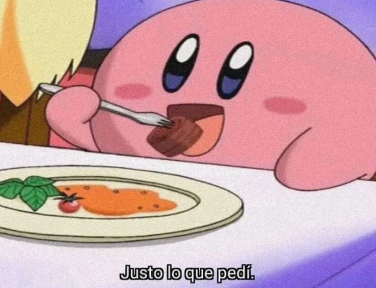 Me como lo que sea con tal de no quejarme