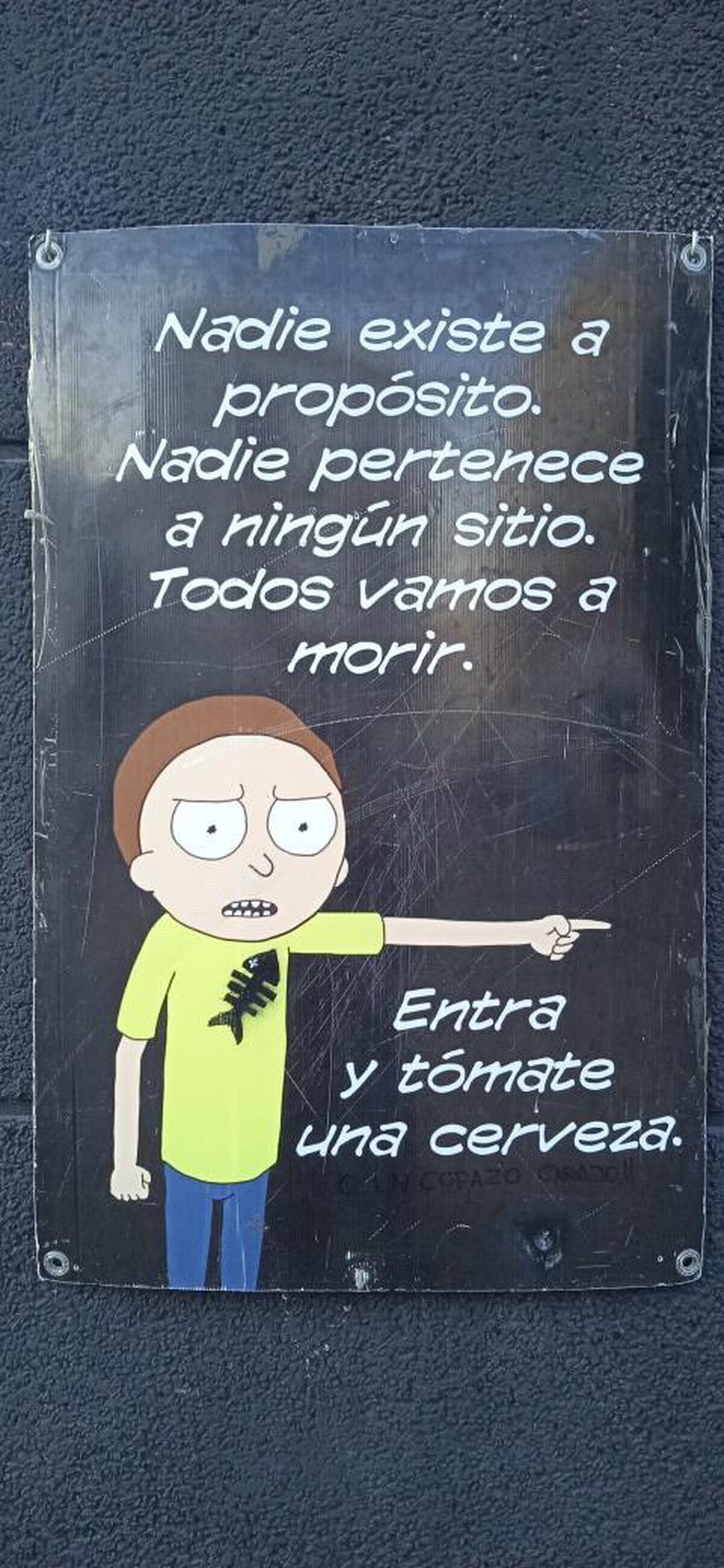 Mientras tanto en un bar de San Fernando (Cádiz)