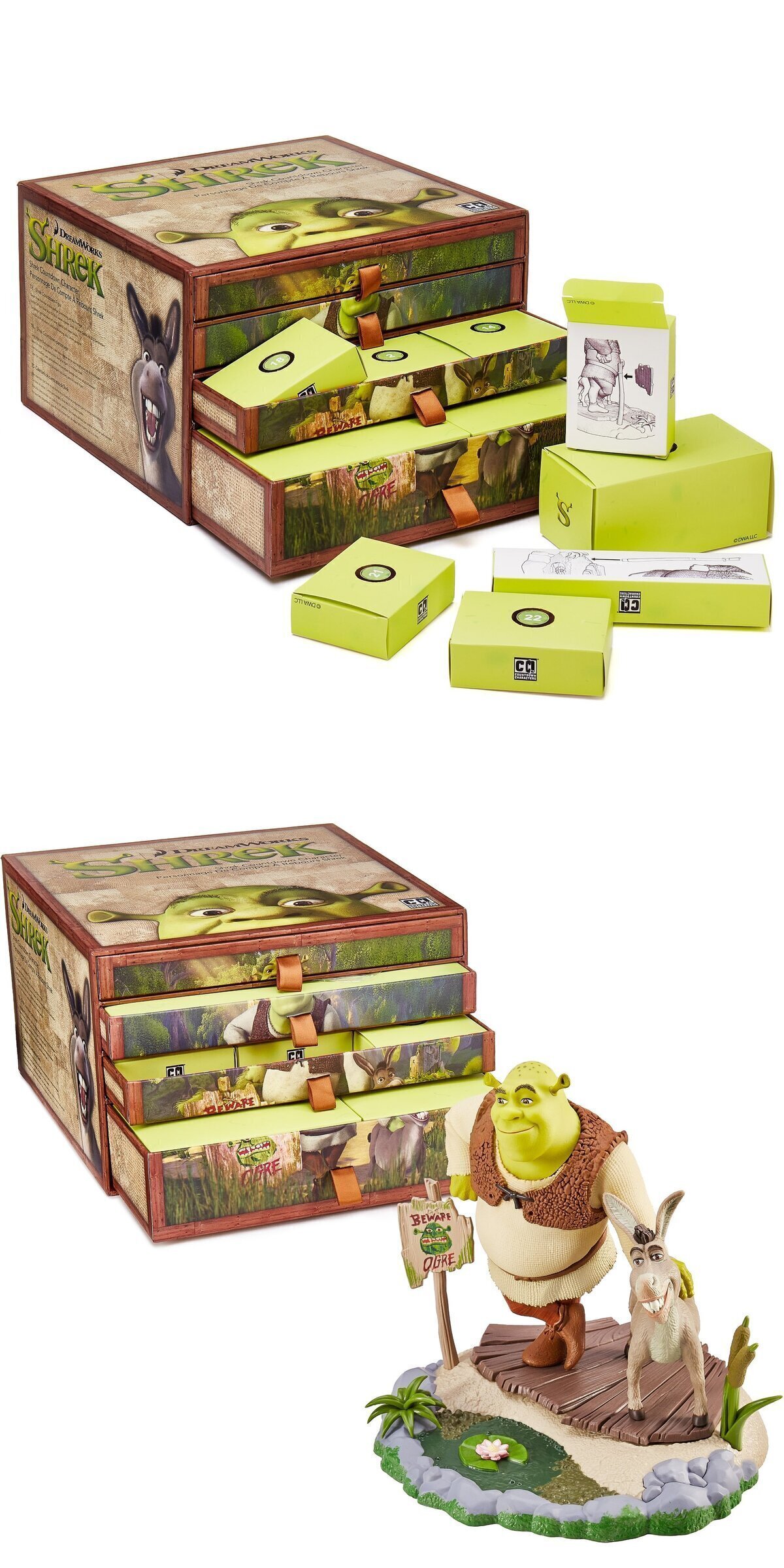 Necesito el calendario de adviento de SHREK