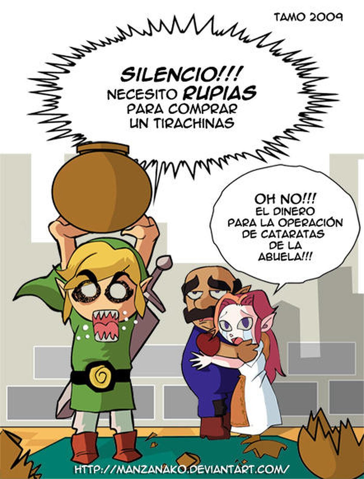 Se mamó el Link