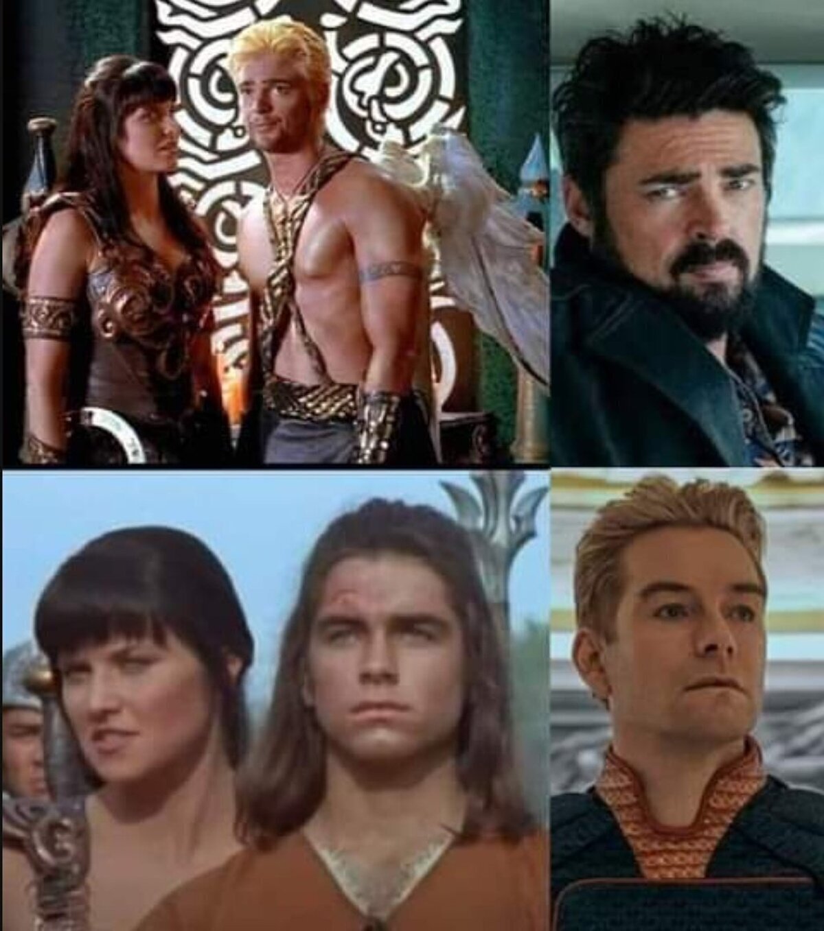 Antony Starr y Karl Urban siempre han estado destinados a estar juntos desde Xena.