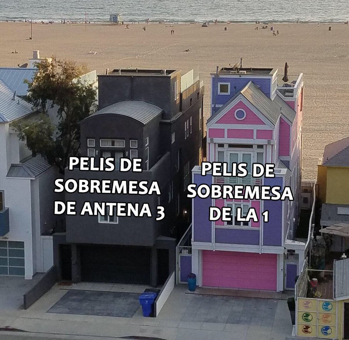 Diferencia entre canales de televisión