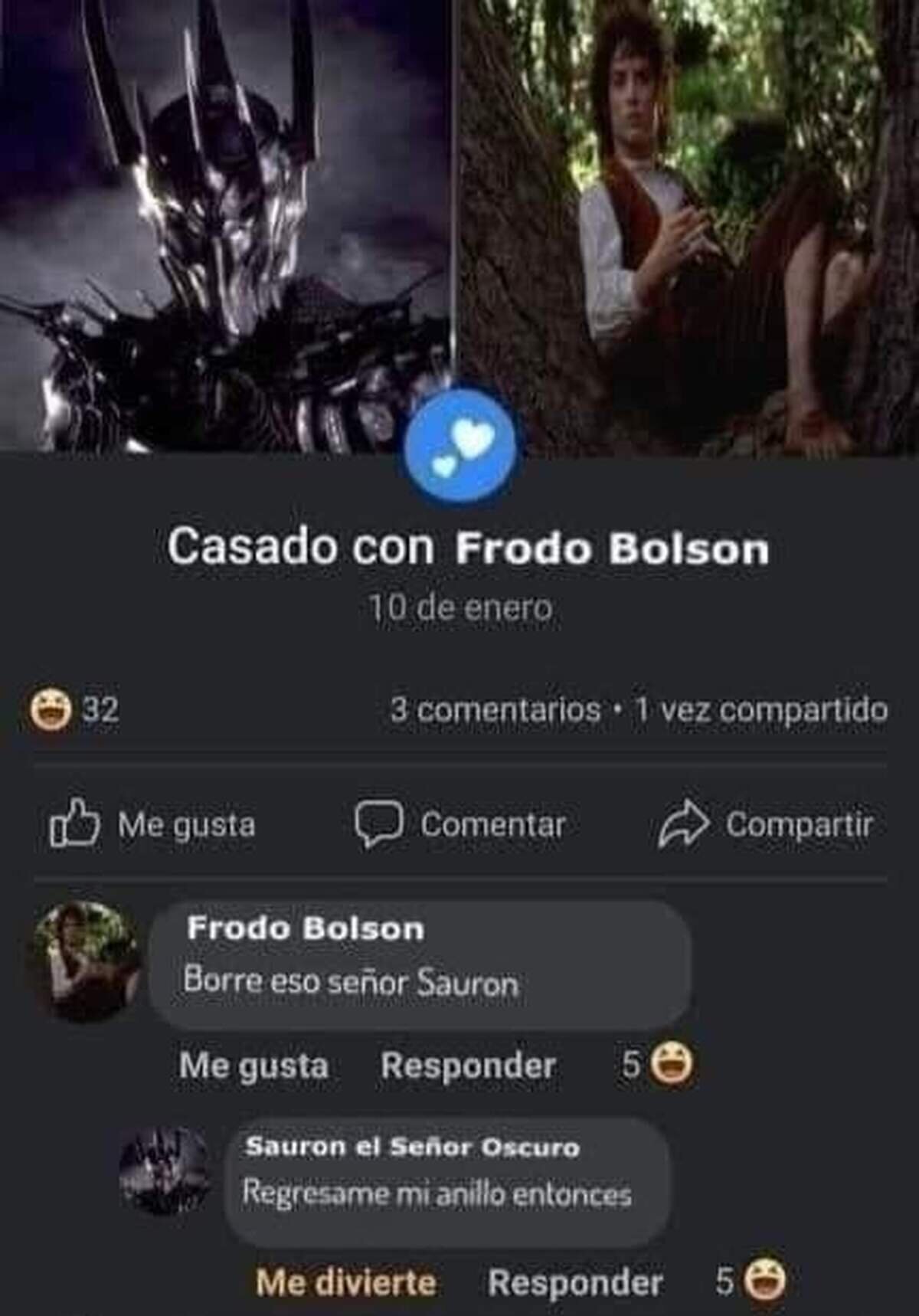 Culebrón en el mundo de El señor de los Anillos