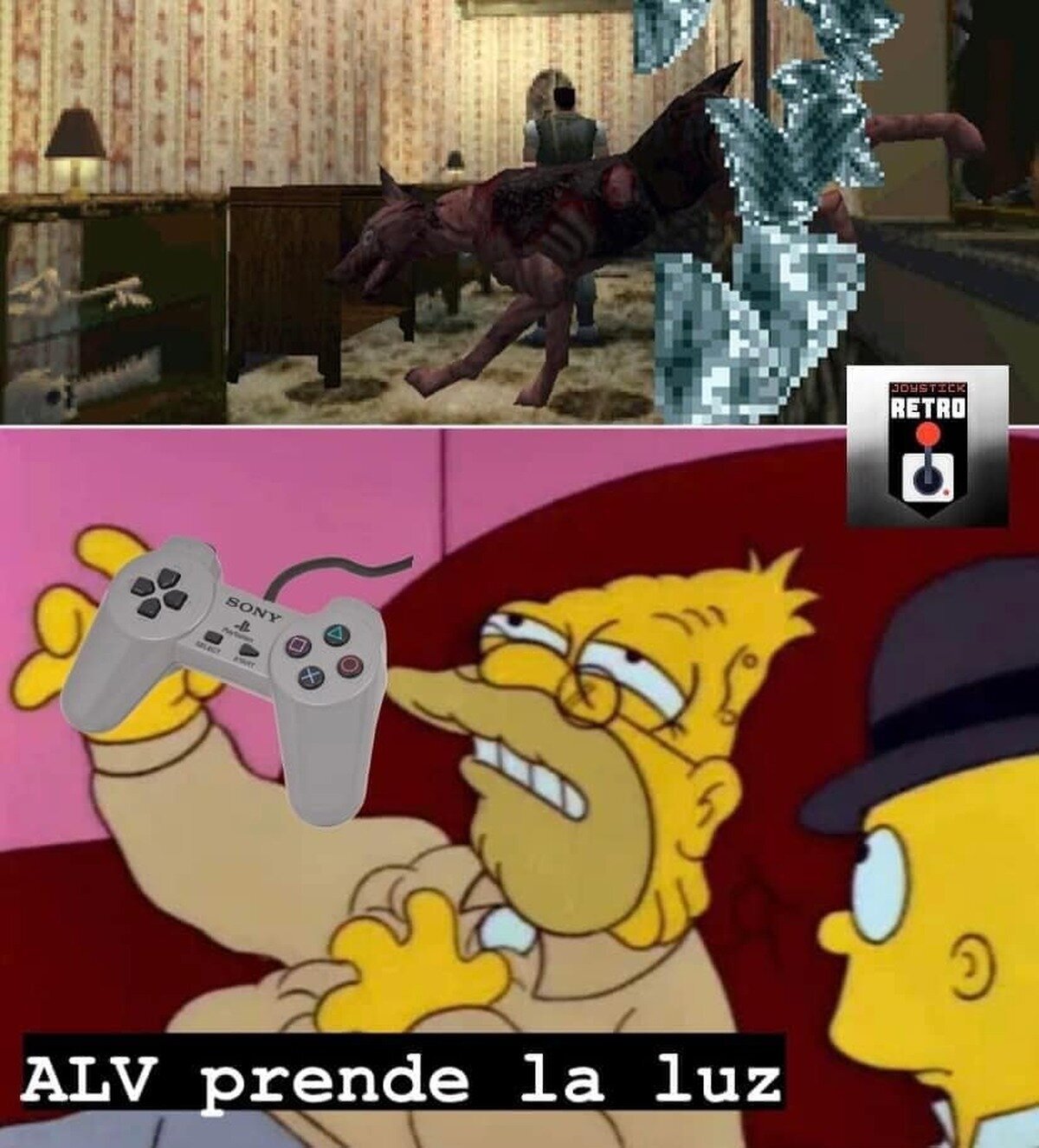 Peor cuando entraba Nemesis por la ventana y temblaba el mando