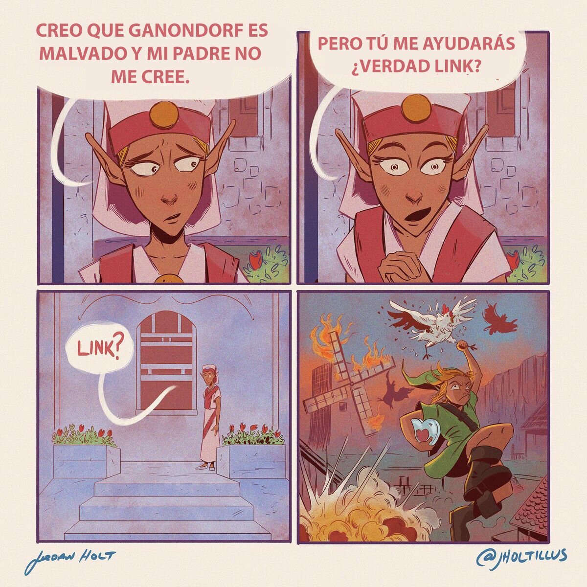 Lo de Link es un desmadre, Por Jordan Holt