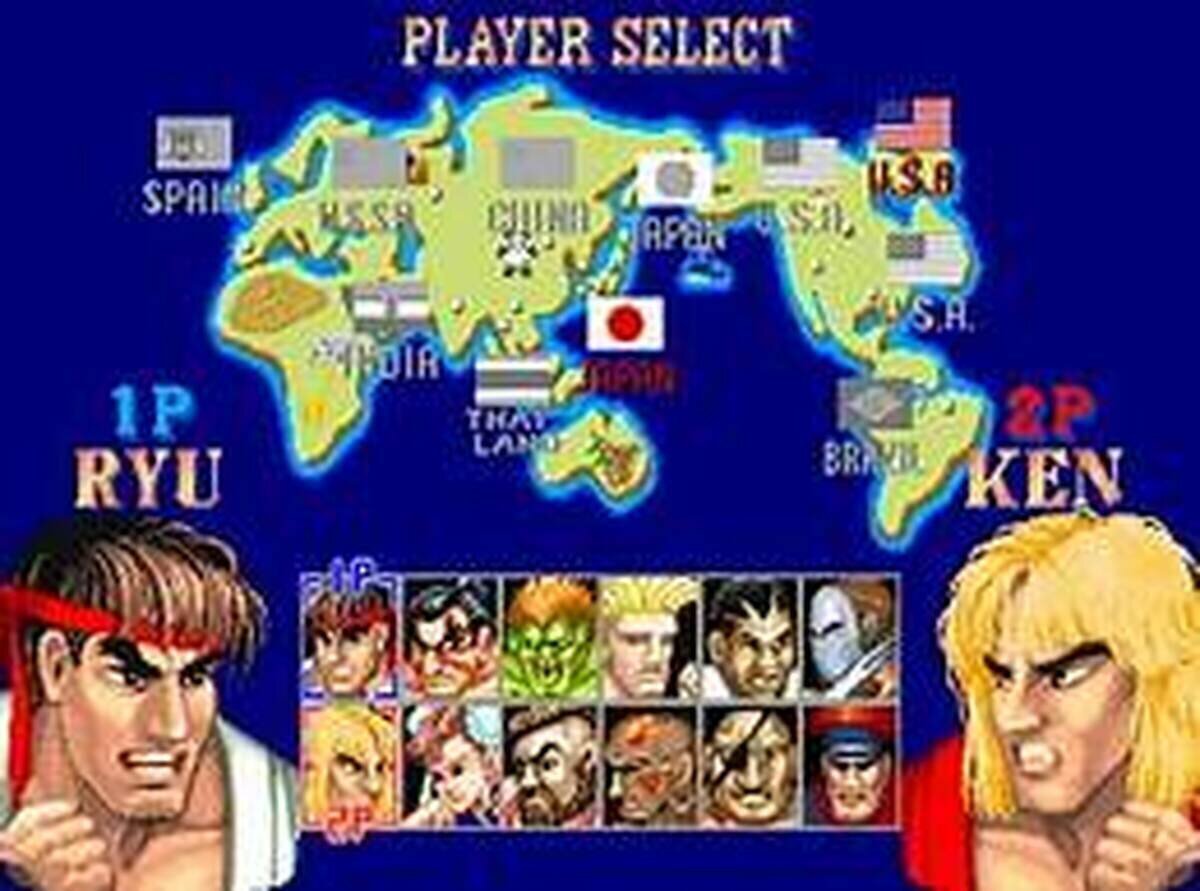 ¿Cuál era tu personaje main en Street Fighter II?