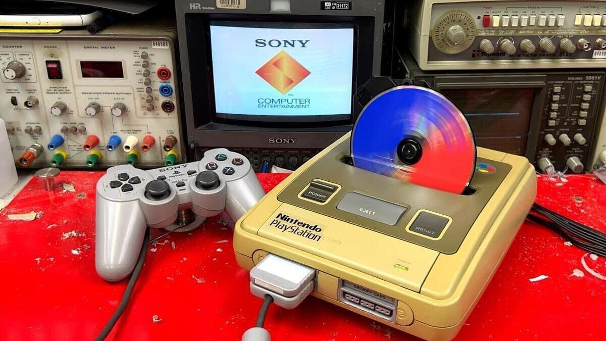 James Channel recreó una versión asequible del mítico NINTENDO PLAYSTATION