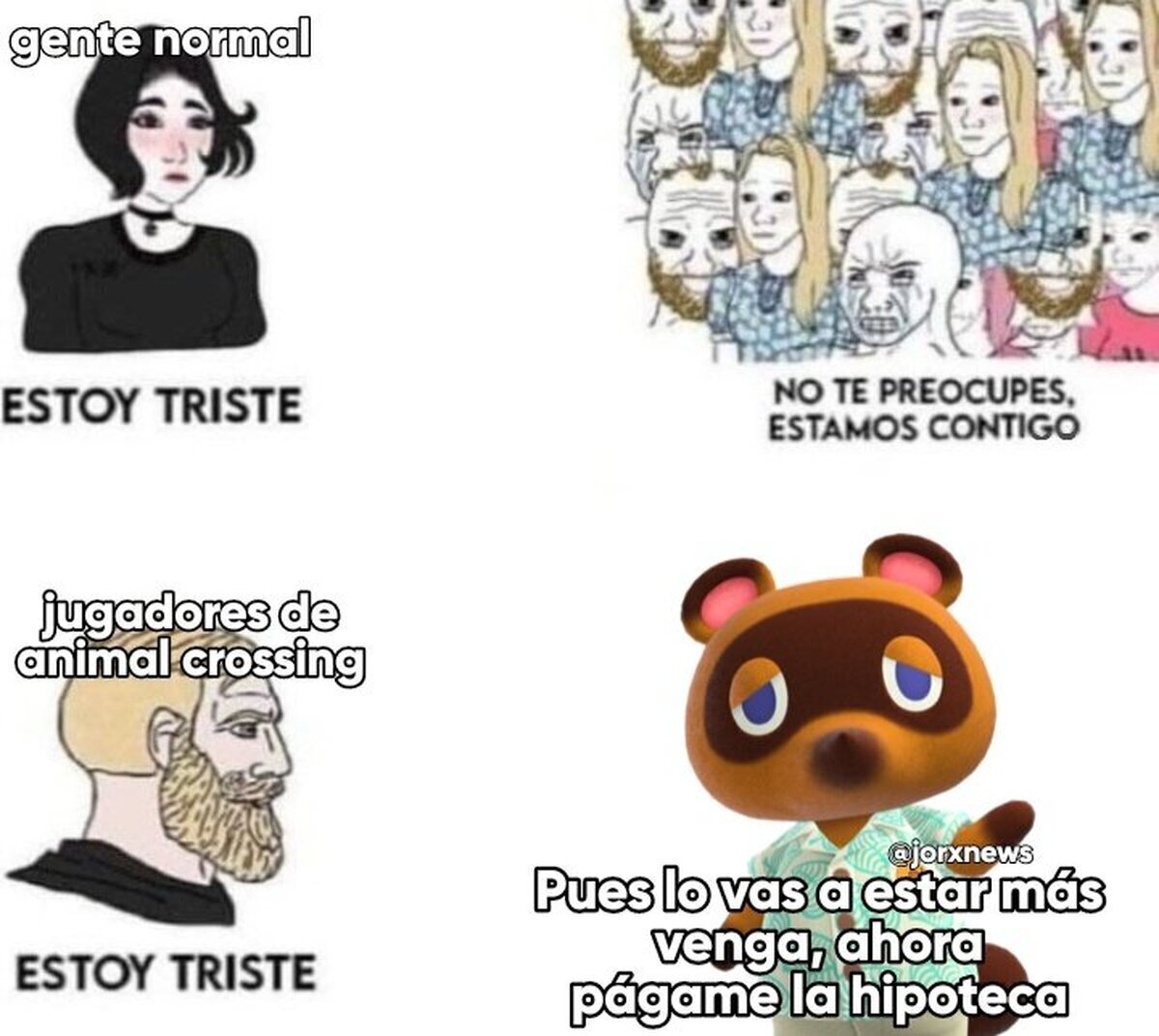 Animal crossing da felicidady tom nook nos la roba