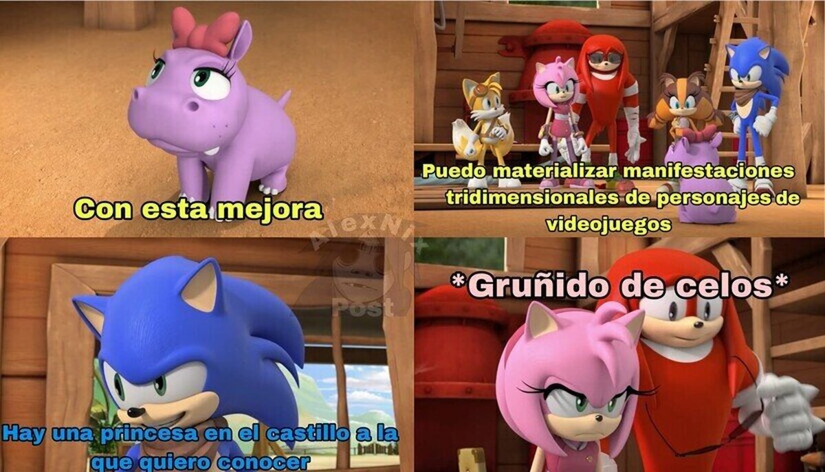 Amy activa modo celos 