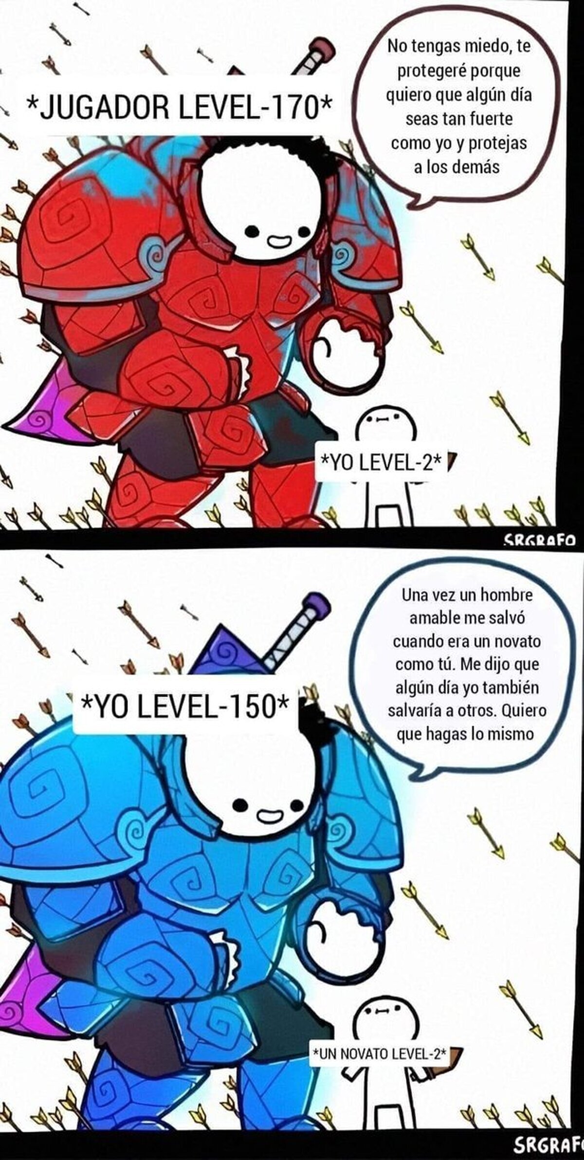 Porque es lo que un gamer hace. Por Srgrafo