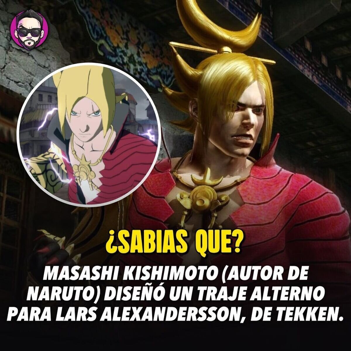 Y ese mismo personaje aparece en el videojuego Naruto Ultimate Ninja Storm 2