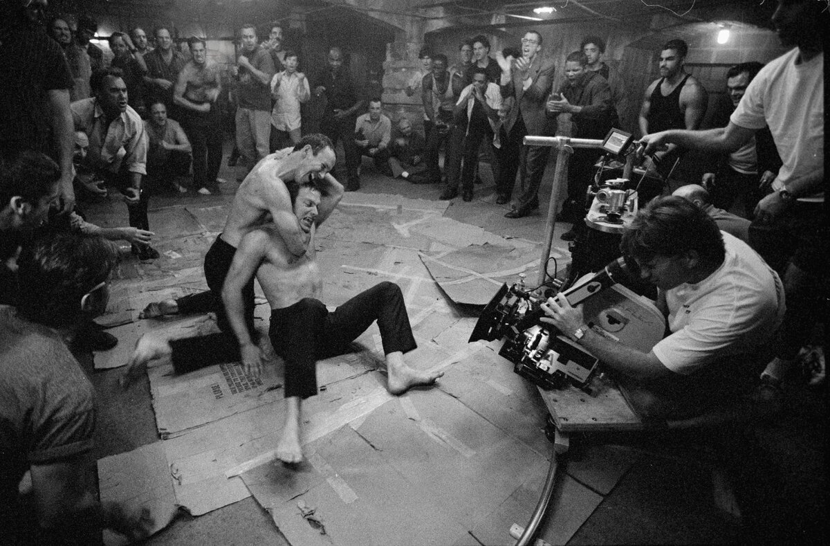 Detrás de las cámaras de "El club de la lucha" (1999)