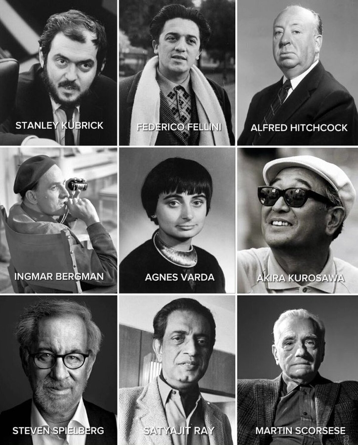 Arquitectos que definieron lo que es el cine y el arte de contar historias. por @TourCinefilo