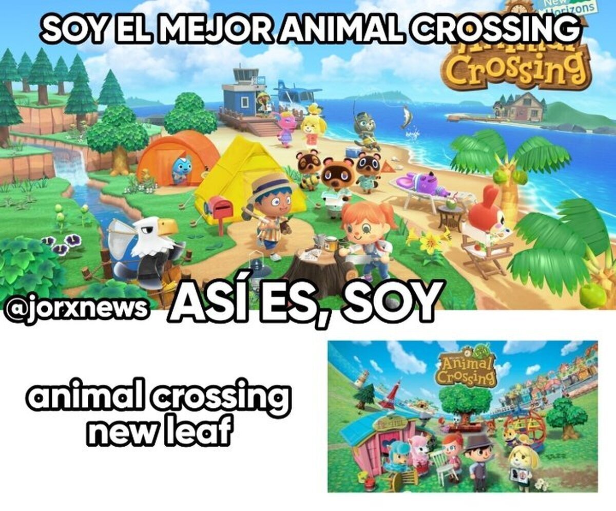 New leaf es el mejor animal crossing