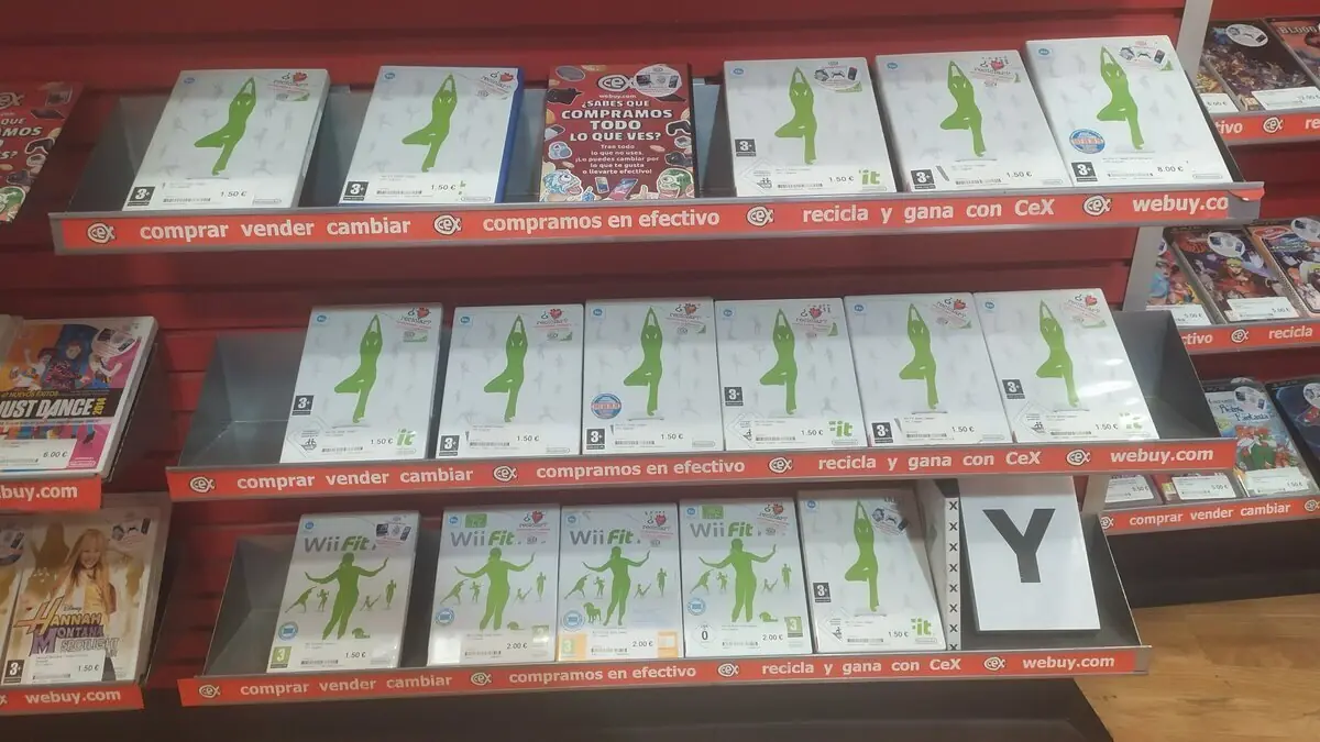 Wii Fit ya cuesta menos que una caña. Y luego dicen que el retro está caro