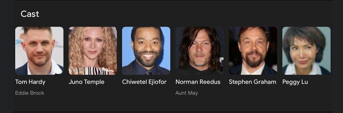 Según Google Norman Reedus será la Tía May en Venom 3