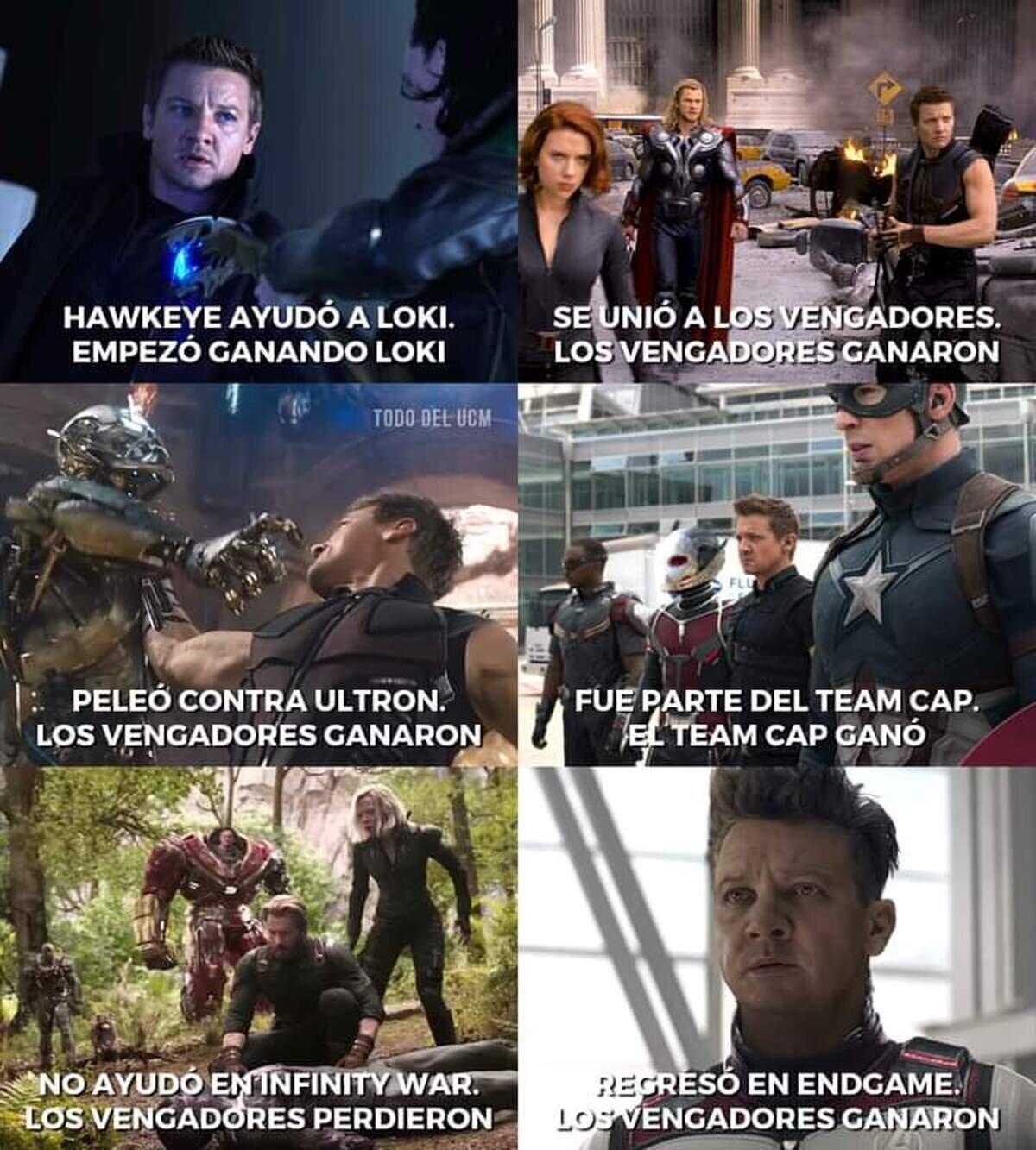 Hawkeye es indestructible