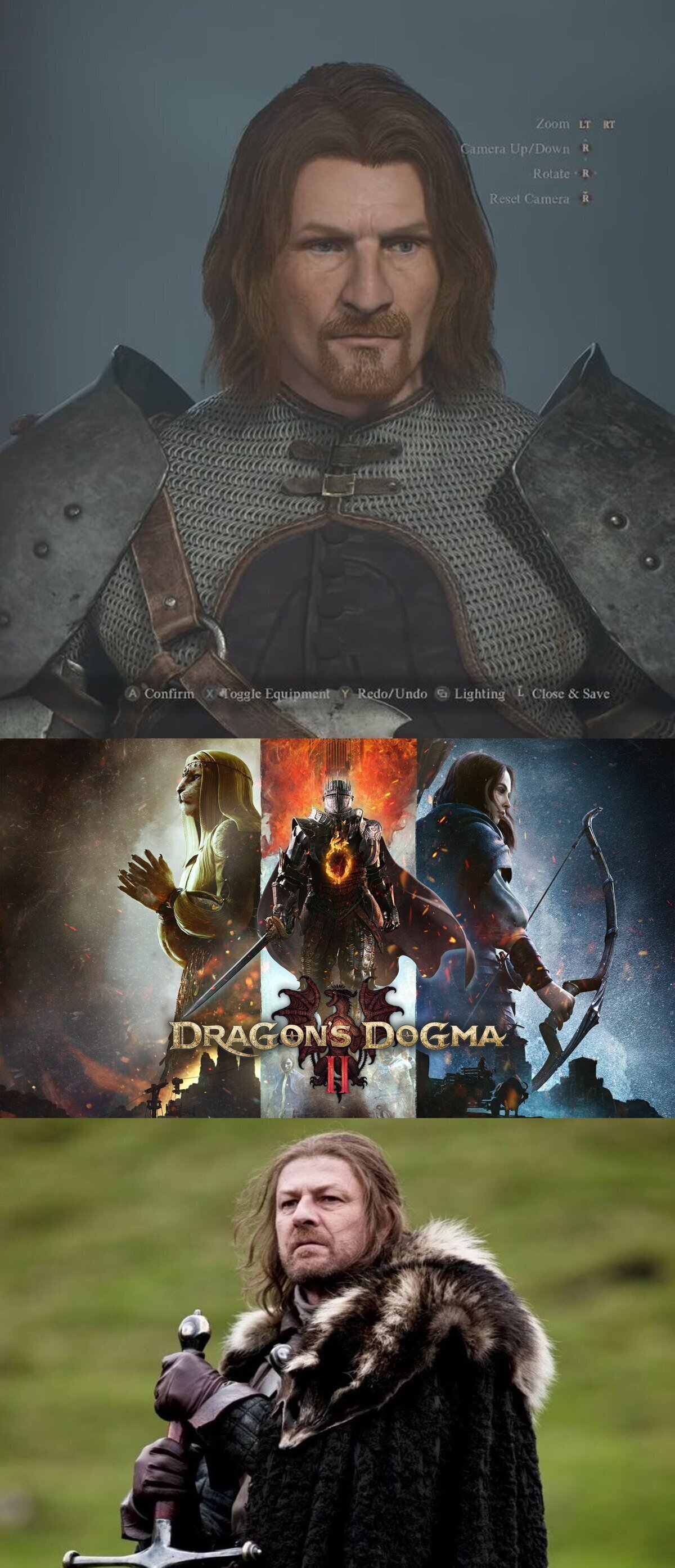 Ned Stark será mi Arisen en Dragons Dogma 2 por @Somos_Geekk