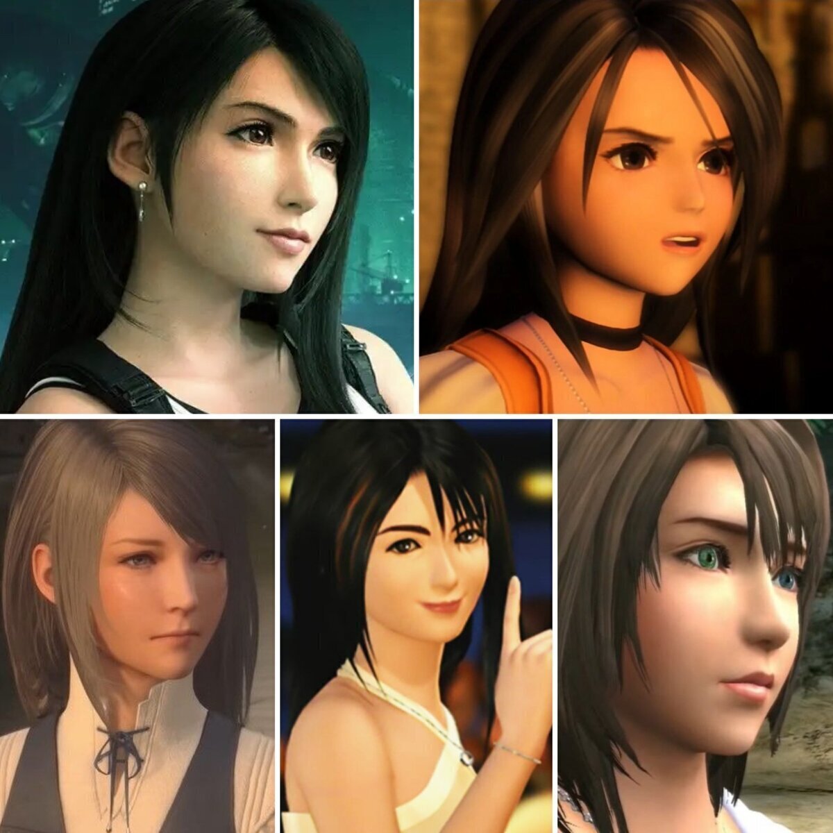 El corte de pelo Final Fantasy