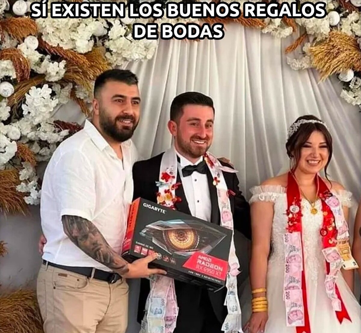 Qué buen regalo