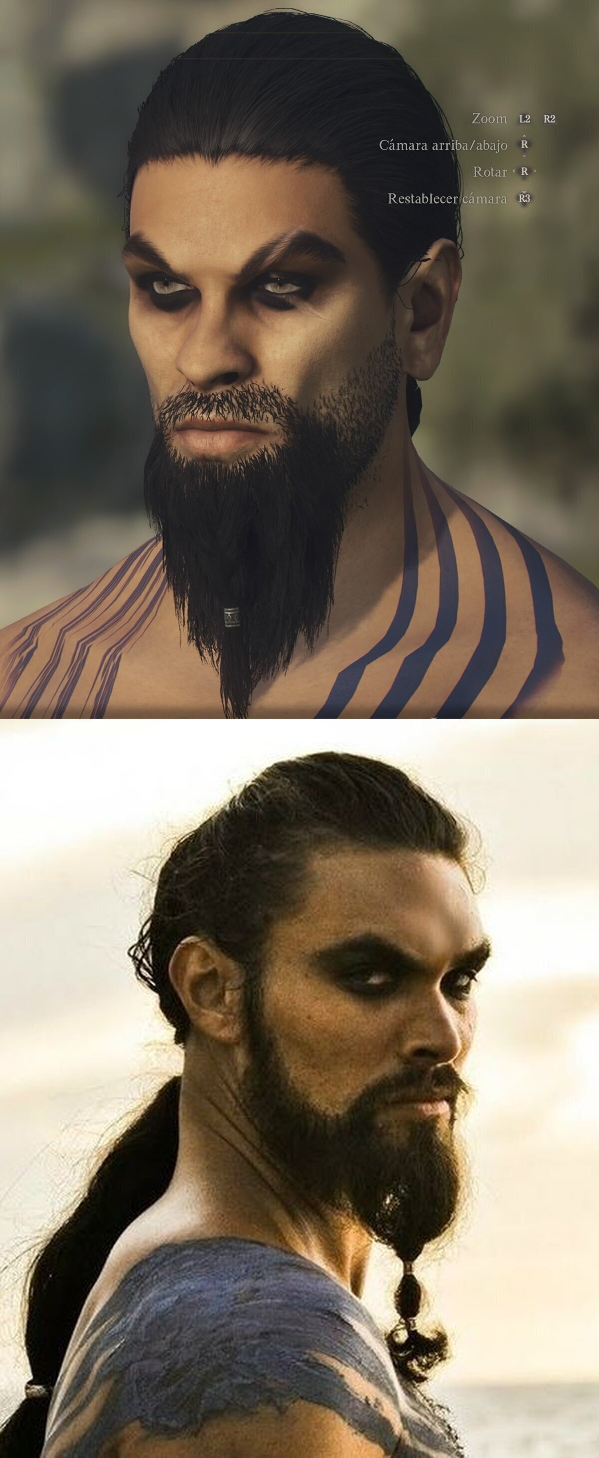 Y aqui tenéis a Khal Drogo de Dragon's Dogma 2