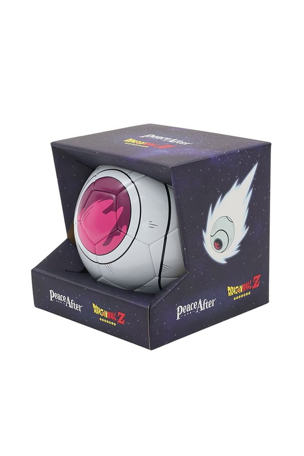 Peace and After lanza el primer balón de fútbol oficial de Dragon Ball centrado en una nave espacial saiyan: