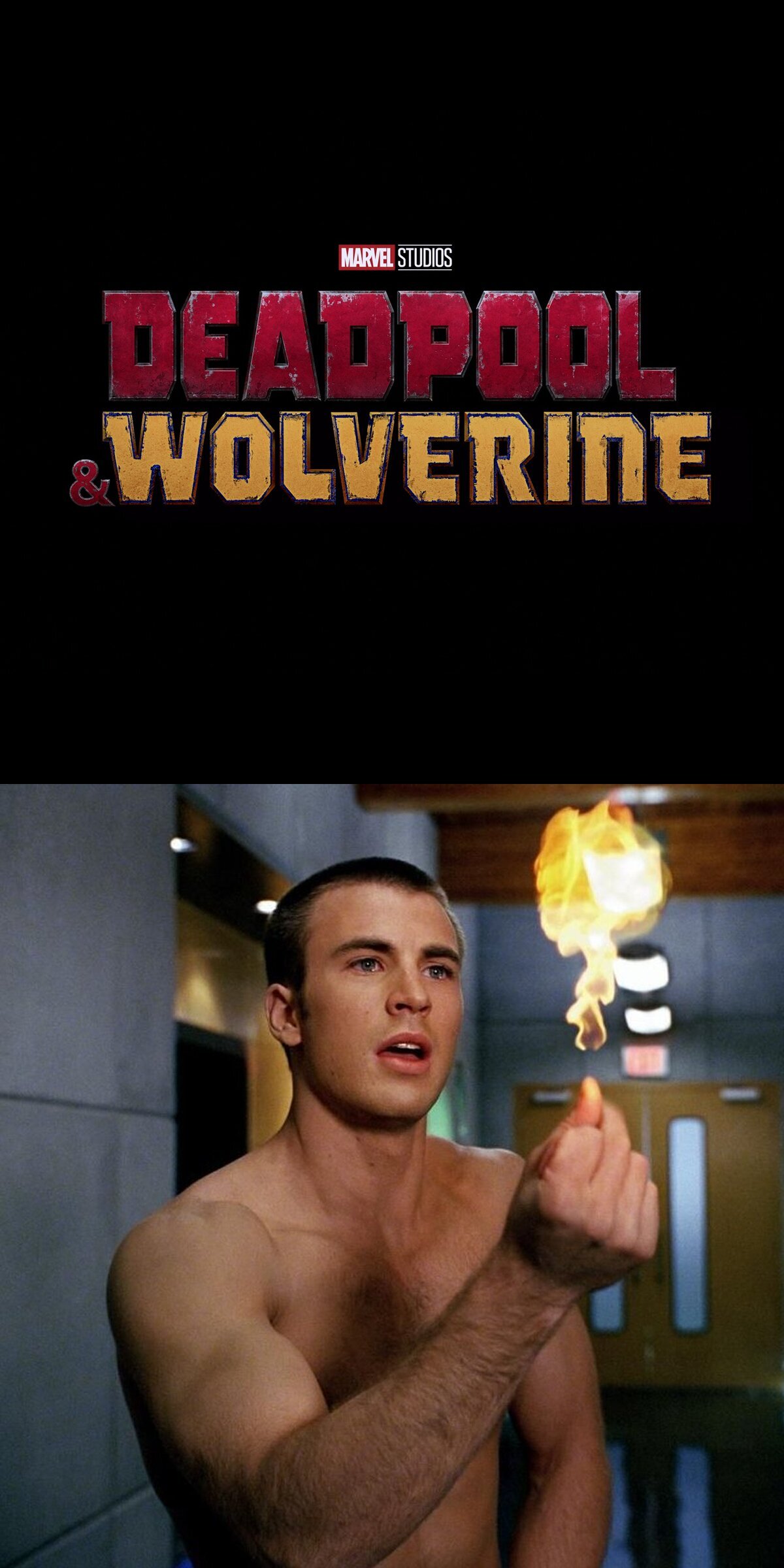 ¡Se rumorea que Chris Evans interpretará de nuevo a la Antorcha Humana en Deadpool & Wolverine!