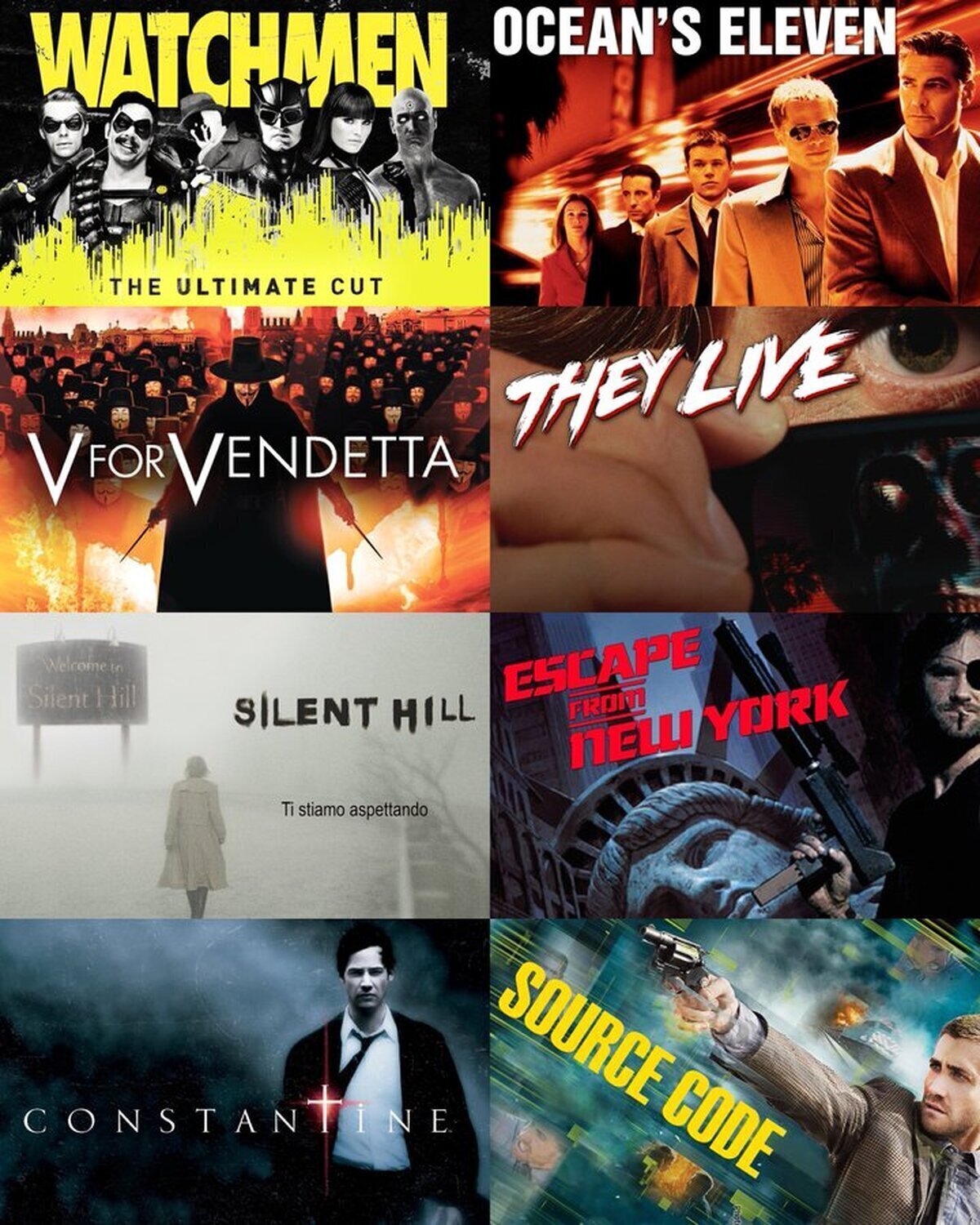 OCHO grandes películas que considero de CULTO.¿Cual es tu favorita?