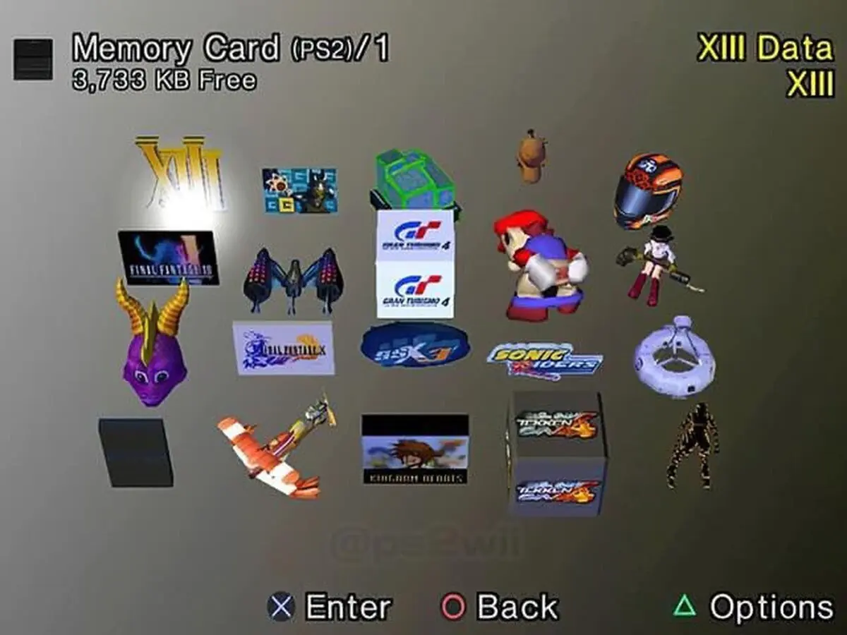 Mis partidas guardadas de la PS2. ¿Con cuál os quedáis?