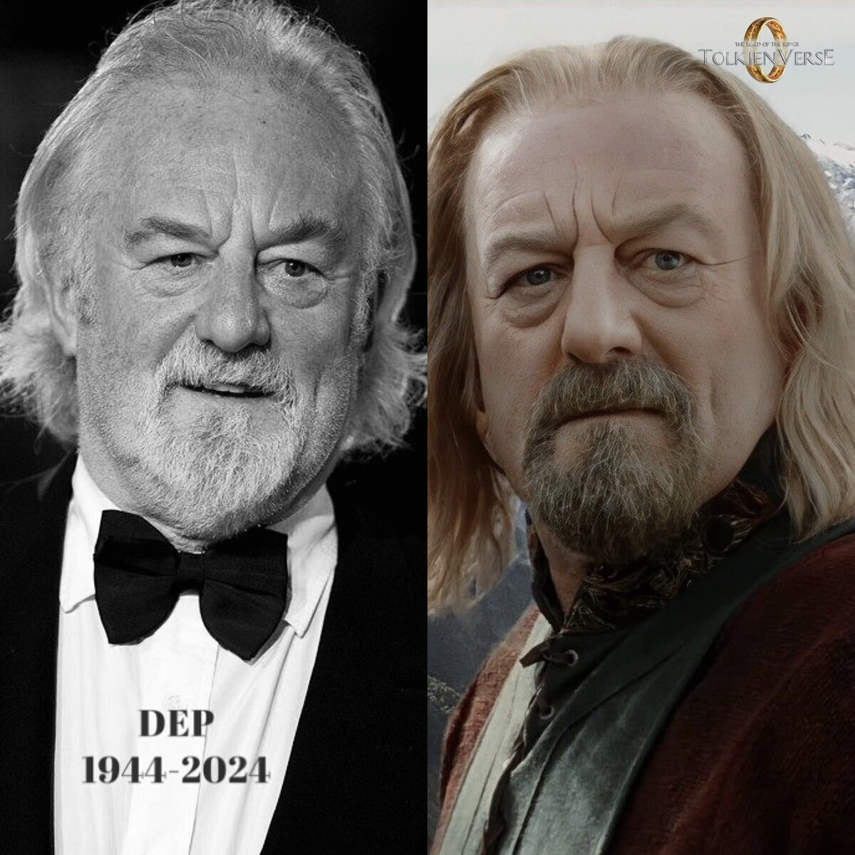 Bernard Hill, nuestro rey de Rohan acaba de fallecer a los 79 años. Que en paz descanse 