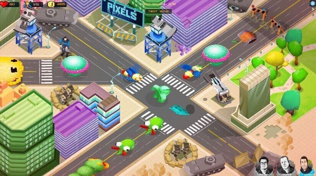 La película Pixels tendrá su propio videojuego