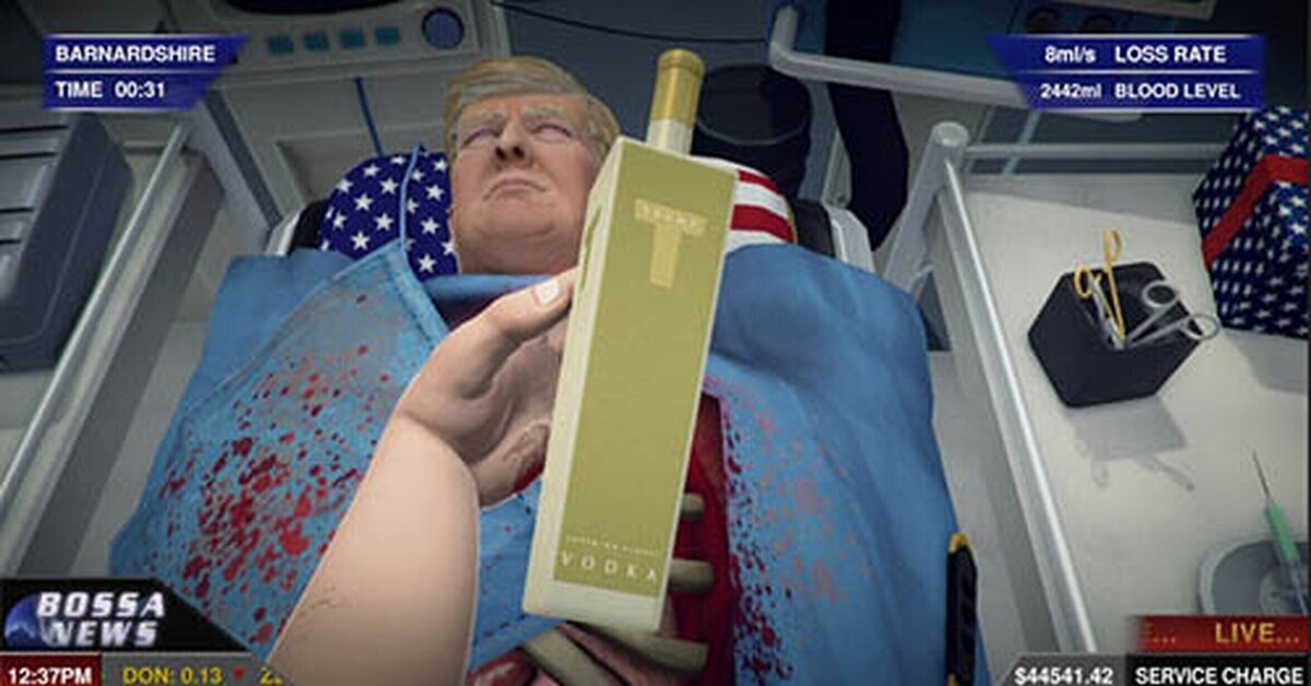 Surgeon Simulator te da la opción de operar a Donald Trump