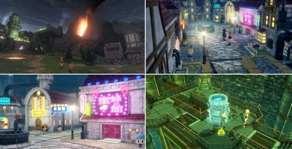 Nuevas imágenes de World of Final Fantasy. Tifa y Rydia entran en escena