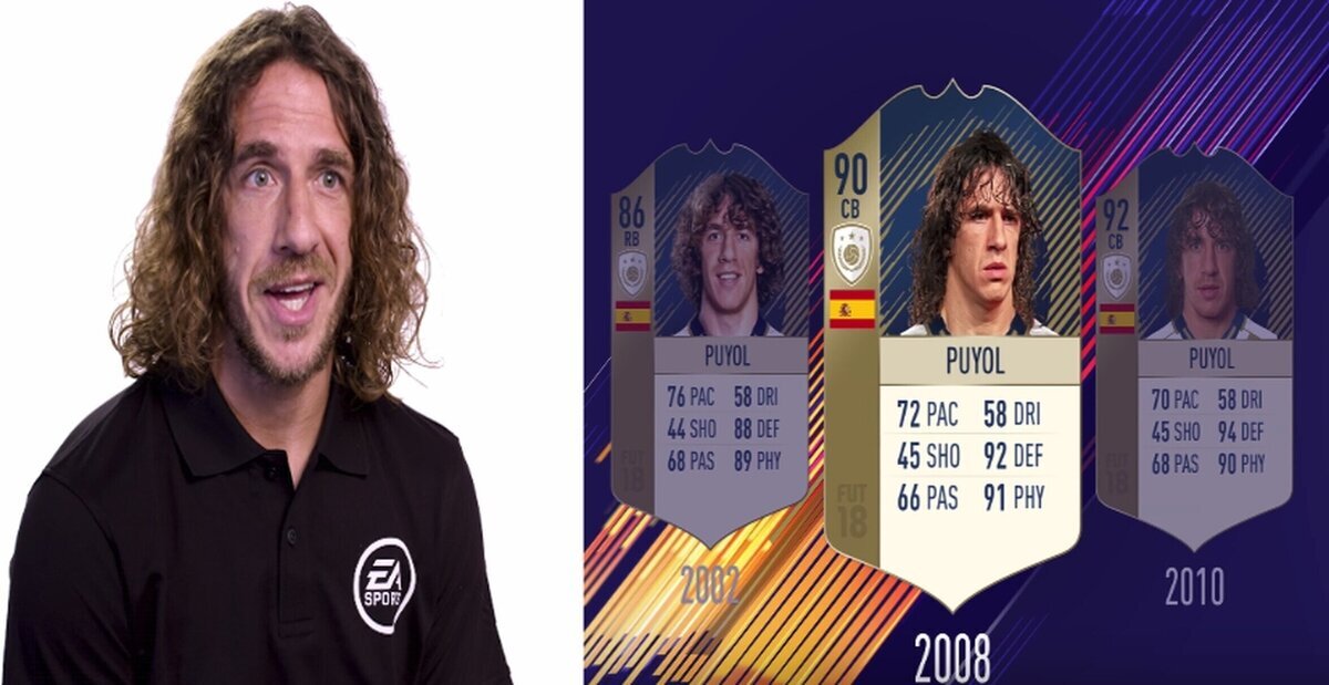Del Piero, Puyol, Ferdinand, Roberto Carlos y el resto de Iconos de FUT recuerdan sus habilidades en FIFA 18