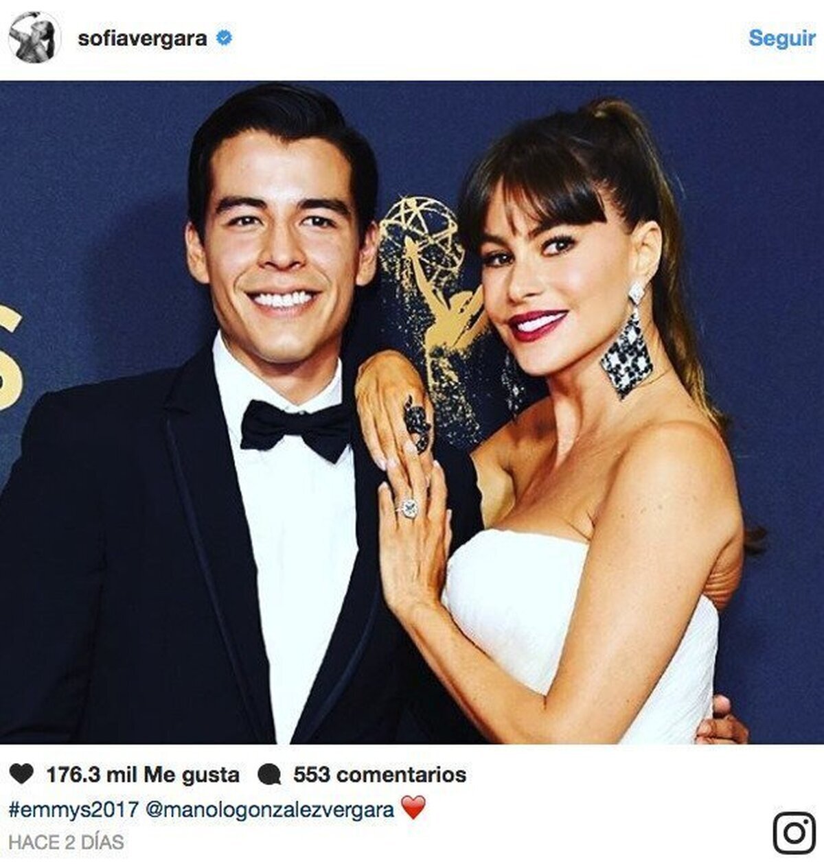 El zasca de Sofia Vergara a un seguidor que criticó su físico en las redes sociales