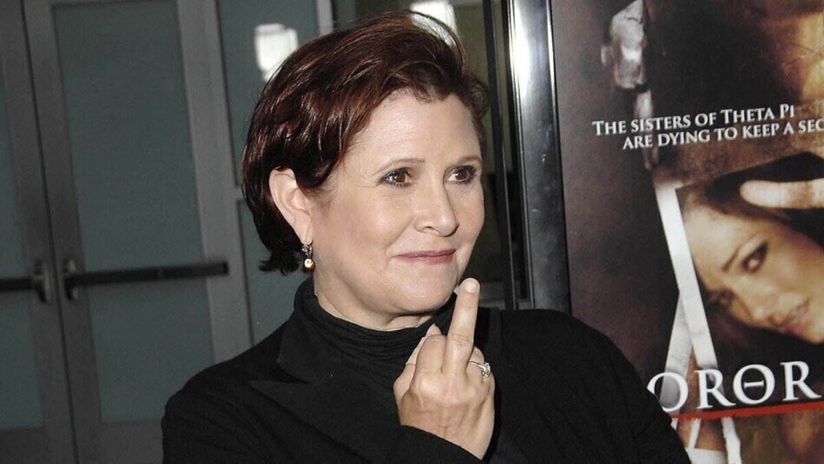 El regalo macabro con el que Carrie Fisher amenazó a un productor que acosó a su mejor amiga
