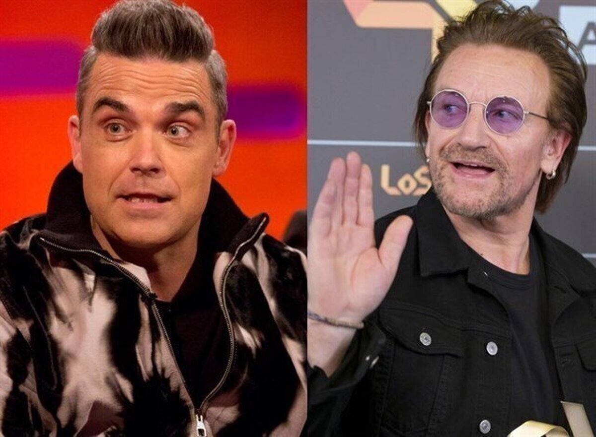 Robbie Williams habla de aquella vez en la que tomó setas alucinógenas en casa de Bono de U2