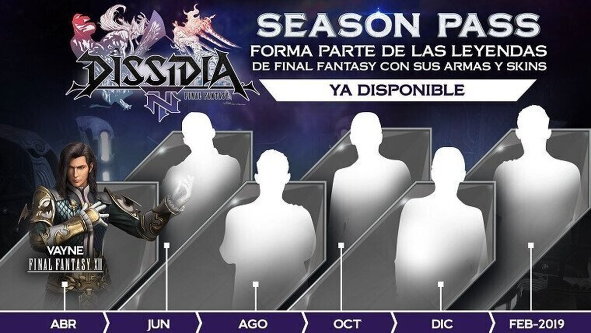Vayne Carudas llega a DISSIDIA FINAL FANTASY NT