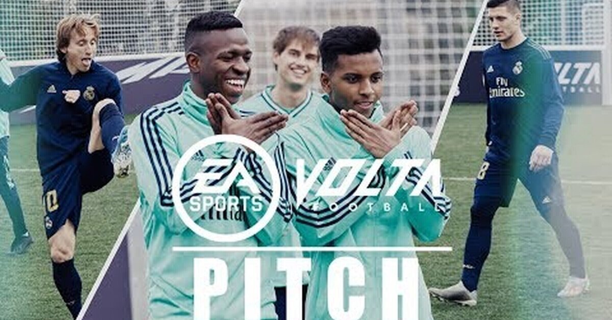 Carvajal, Módric, Vinicius y Valverde rememoran sus inicios en el fútbol callejero mientras entrenan en el campo de VOLTA