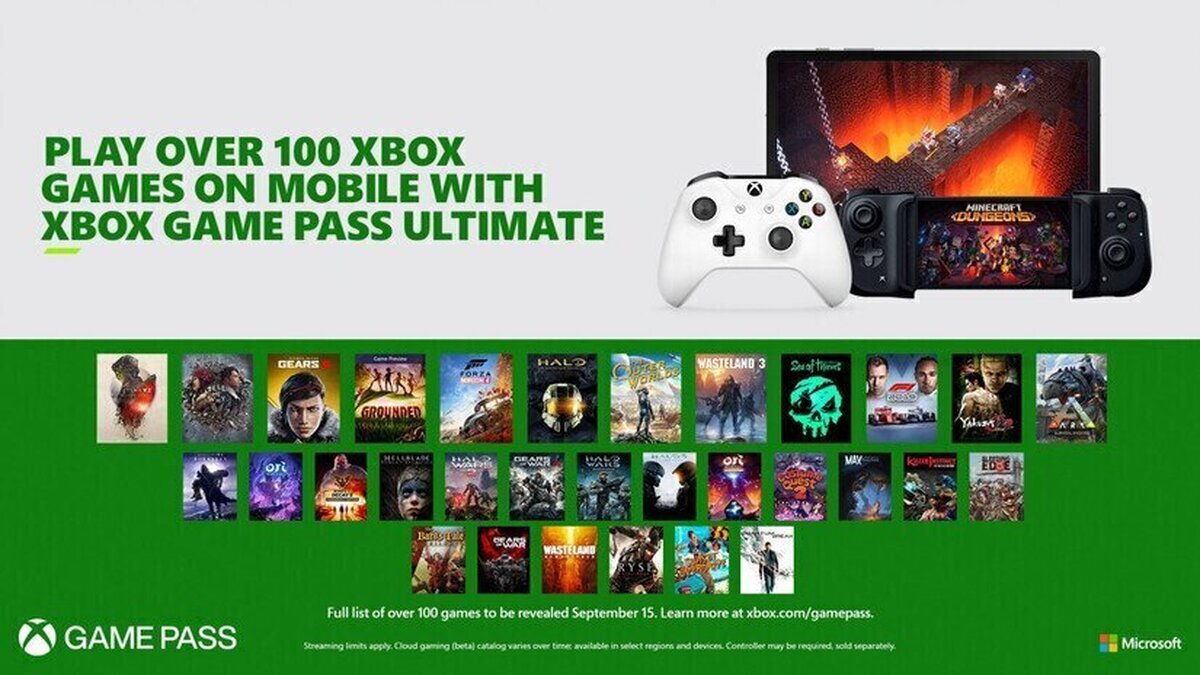 Novedades Xbox Game Pass Ultimate: mercados de lanzamiento del juego en la nube, un vistazo al catálogo de juegos, accesorios y más